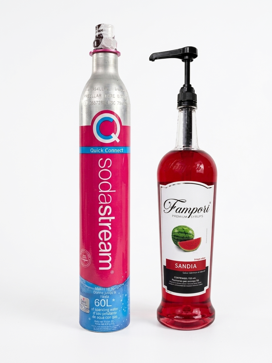 Recarga de Cilindro QUICK CONNECT + Saborizante