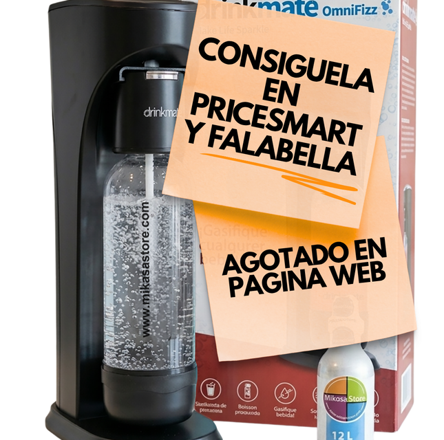 Máquina Negra Para Gasificar Cualquier Bebida Drinkmate