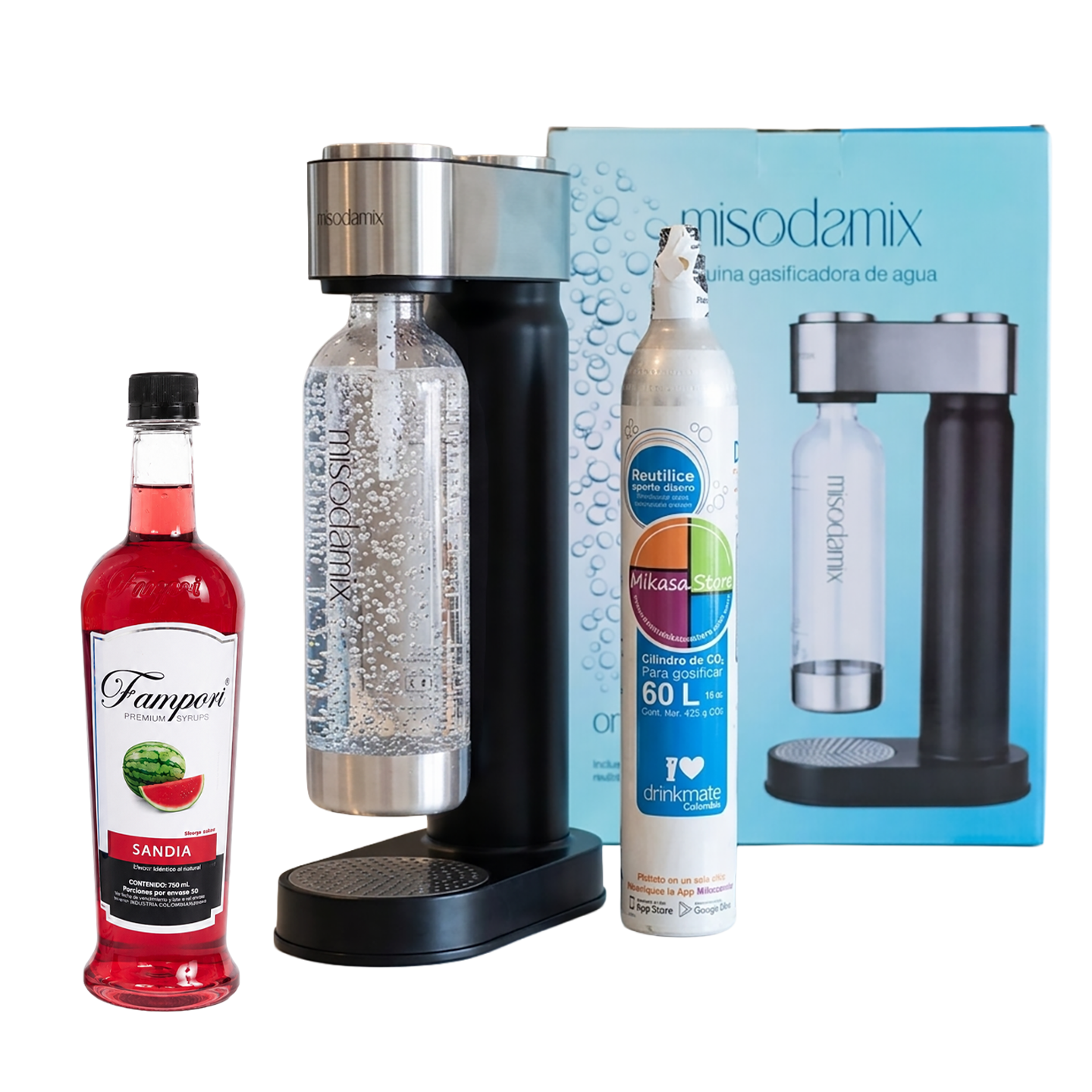 Combo Máquina MISODAMIX Origen + Saborizante