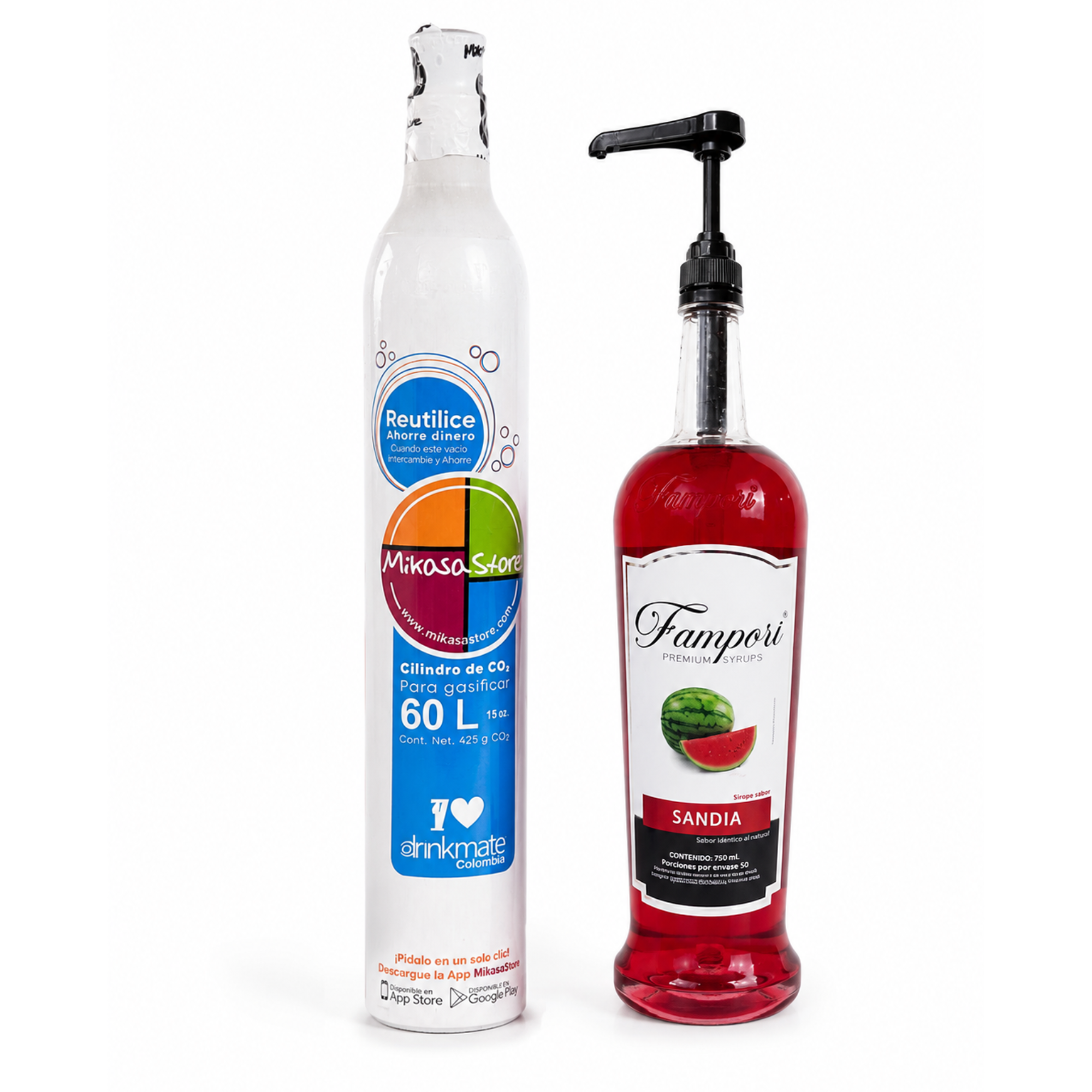 Recarga de Cilindro + Saborizante